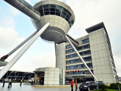 Da Zhong Hotel Indoor Stadium Xuhui שנגחאי מראה חיצוני תמונה